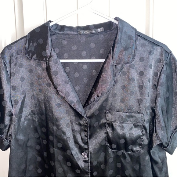 Tart intimate polkadot satin pajama shirt - Picture 4 of 4